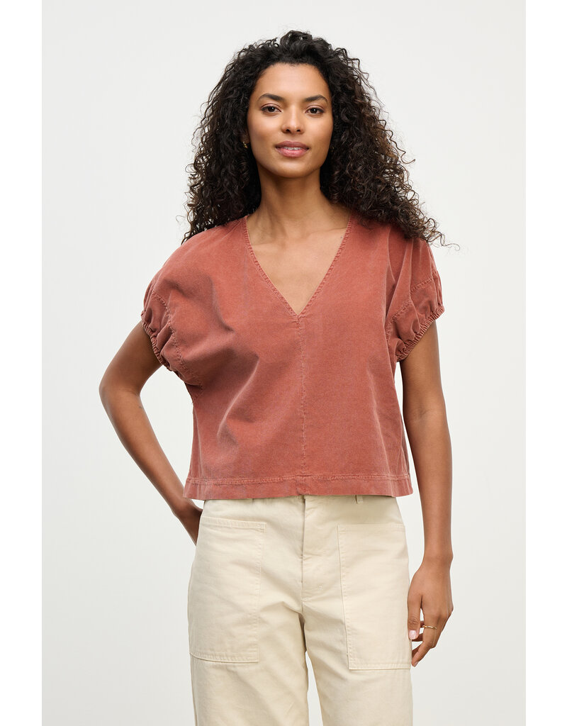 Velvet Cotton Corduroy Top