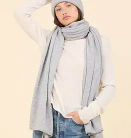One Grey Day Sloane Cashmere Travel Scarf