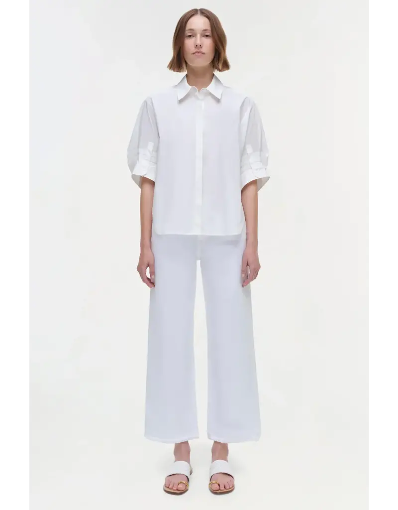 SIMKHAI Gemma Three Quarter Sleeve Shirt