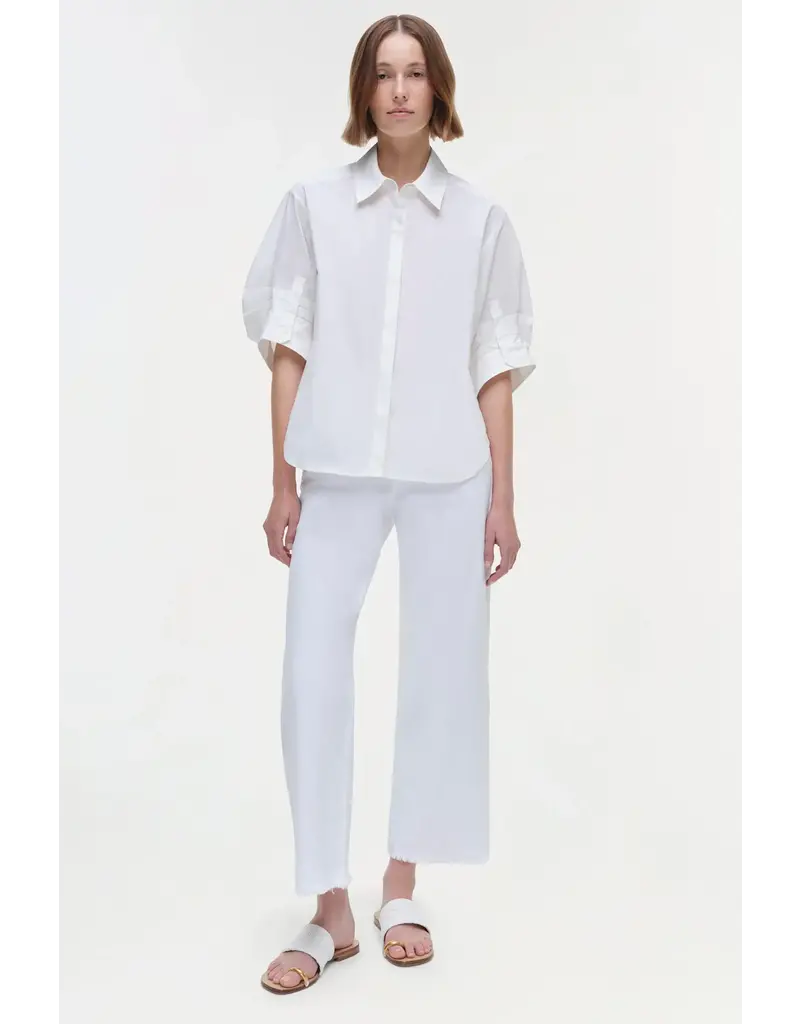 SIMKHAI Gemma Three Quarter Sleeve Shirt