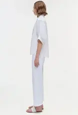 SIMKHAI Gemma Three Quarter Sleeve Shirt SIMKHAI Gemma Three Quarter Sleeve Shirt