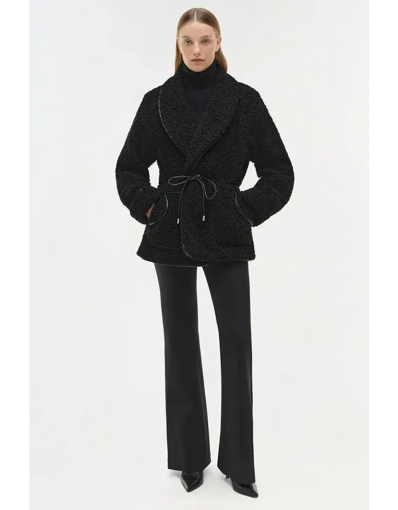 SIMKHAI Kimia Tie Waist Jacket