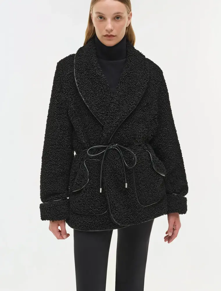SIMKHAI Kimia Tie Waist Jacket