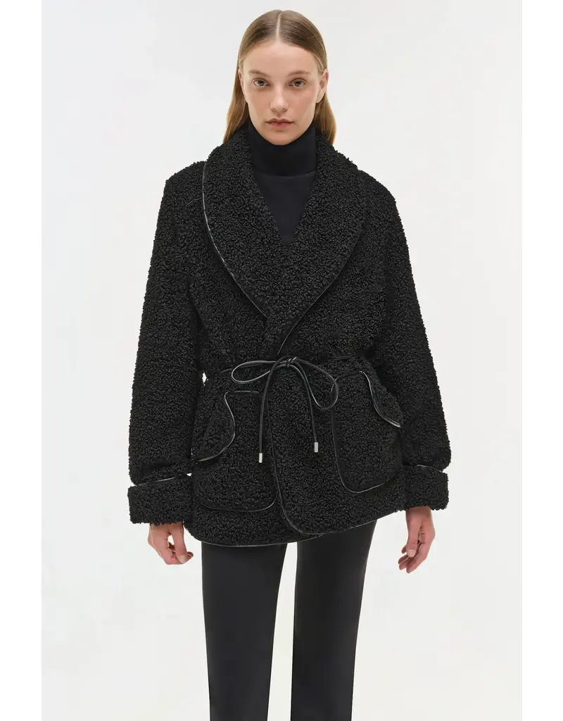 SIMKHAI Kimia Tie Waist Jacket