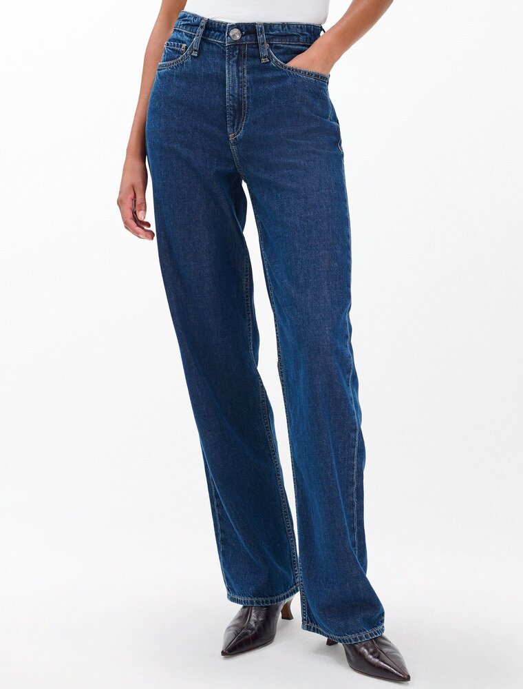 Rag & Bone Featherweight Logan Wide-Leg Jean