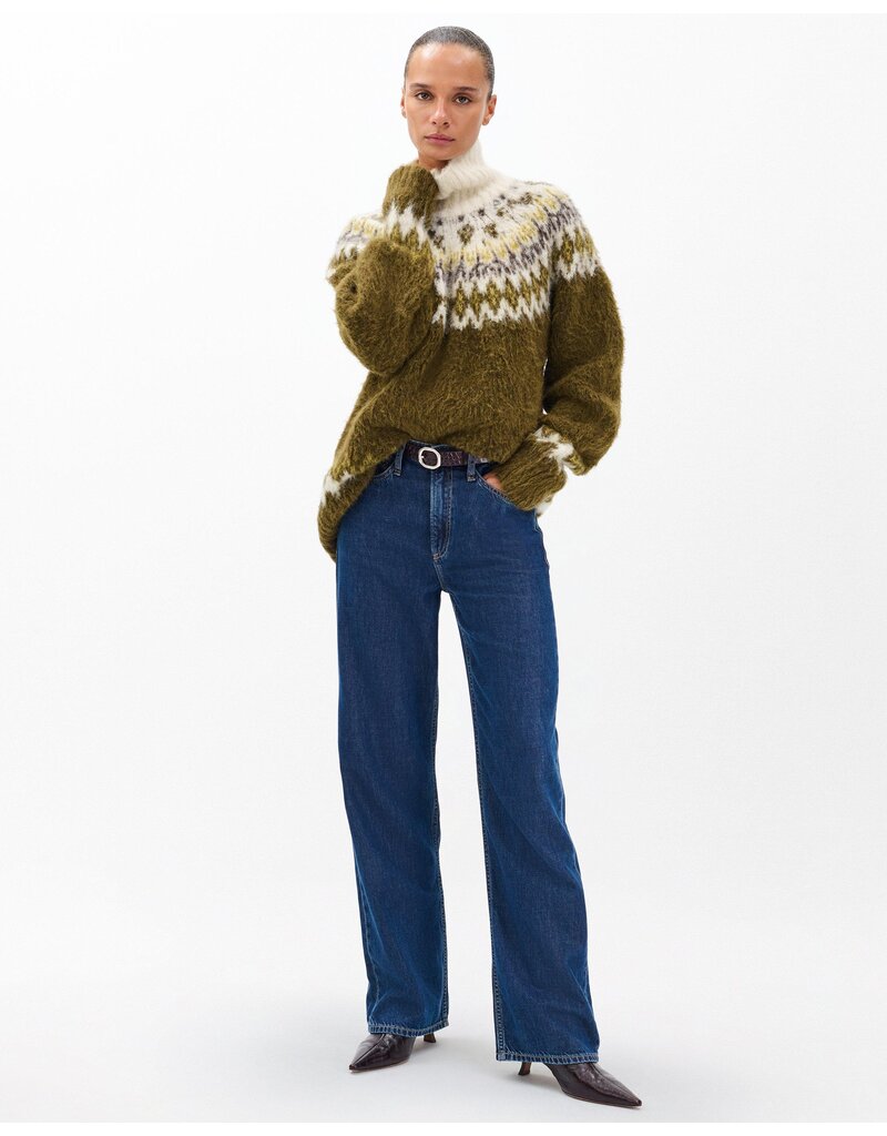 Rag & Bone Featherweight Logan Wide-Leg Jean