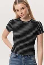Rag & Bone Luca Striped Baby Tee