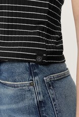 Rag & Bone Luca Striped Baby Tee