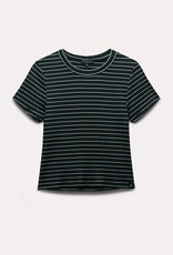 Rag & Bone Luca Striped Baby Tee