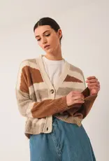 Indi & Cold Intarsia Alpaca Cardigan