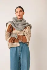 Indi & Cold Intarsia Alpaca Cardigan