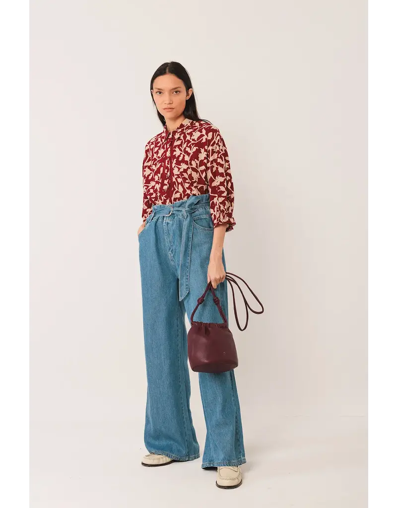 Indi & Cold 3/4 Sleeve Viscose Shirt