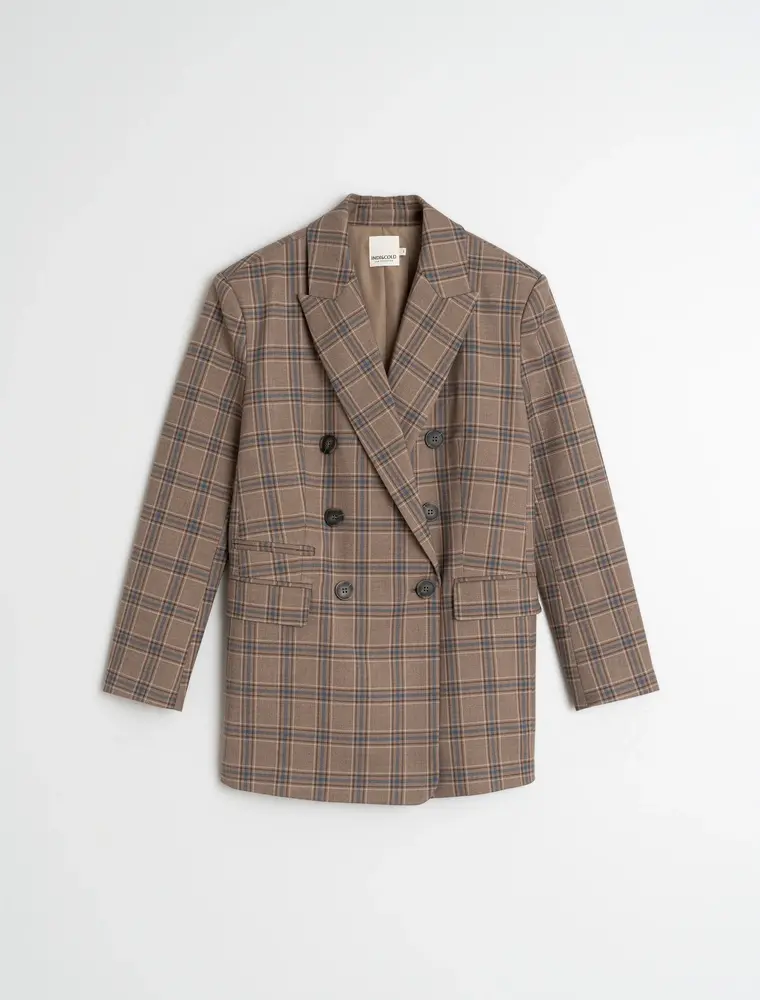 Indi & Cold Double Breasted Blazer