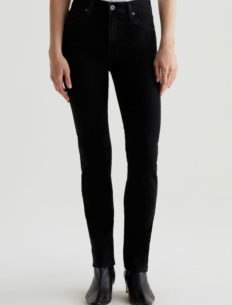 AG JEANS Mari Mid- Rise Slim Straight