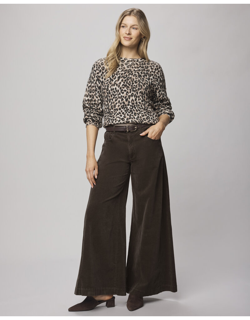 Splendid Delaney Leopard Sweater