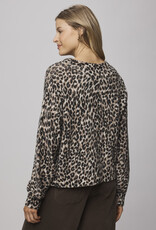 Splendid Delaney Leopard Sweater