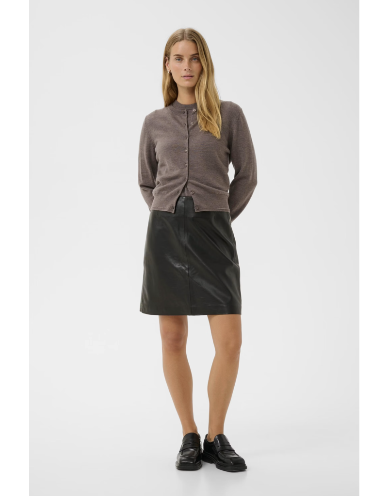 Part Two Shanella Skirt Leather