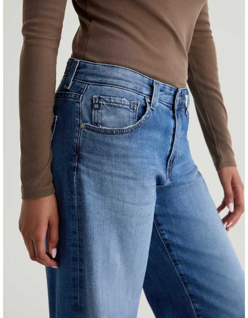 AG JEANS Adria Low-Rise Wide Leg