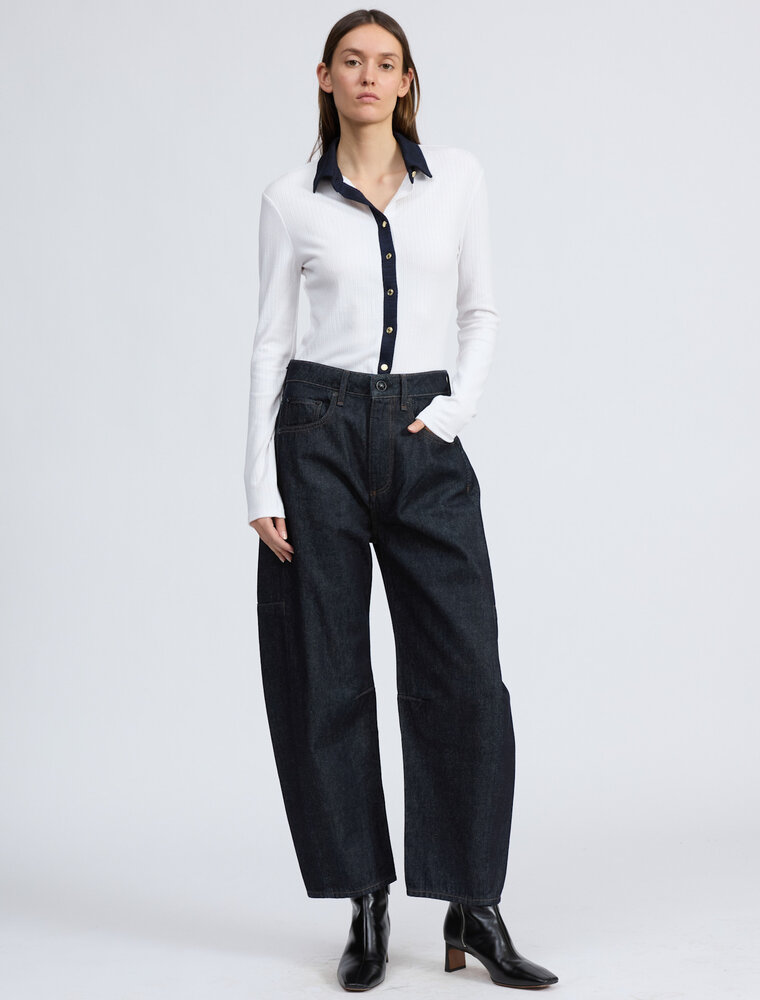 Rag & Bone Charlie High-Rise Ankle Barrel