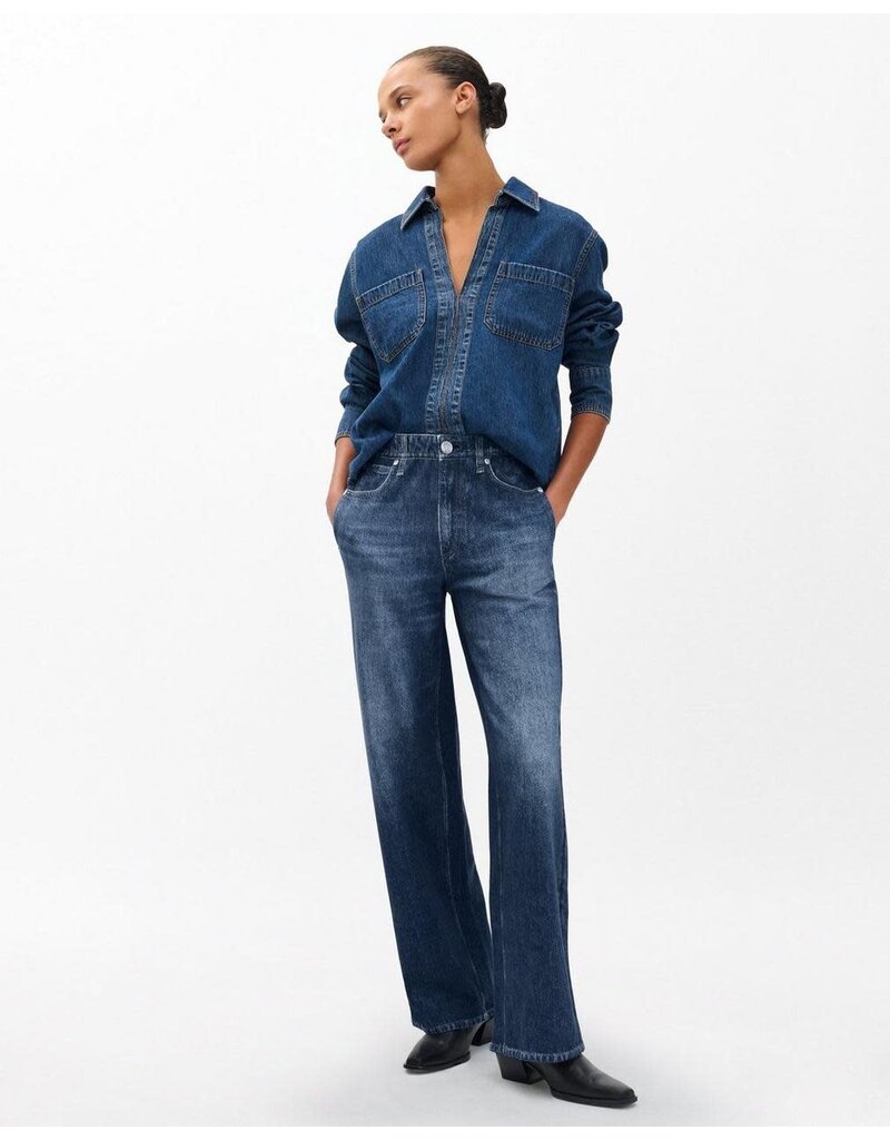 Rag & Bone Miramar Terry Wide Leg Pant