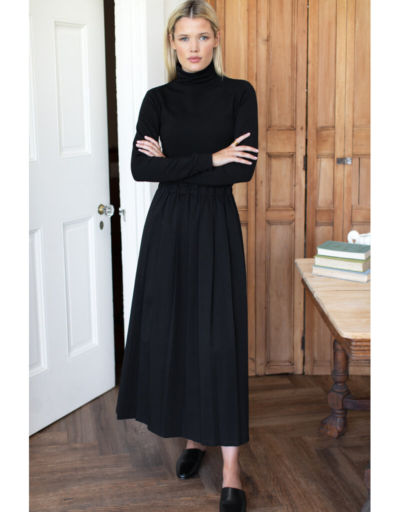Emerson Fry Soft Pleated Maxi Skirt