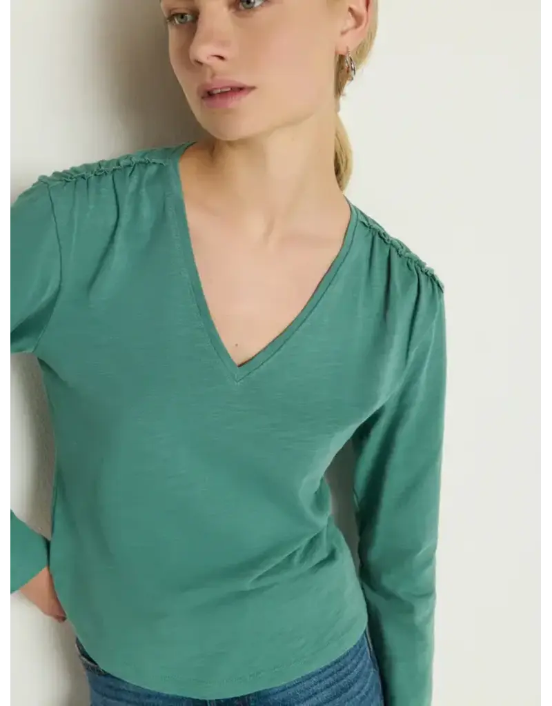 Nation Los Angeles Remi V-Neck Top
