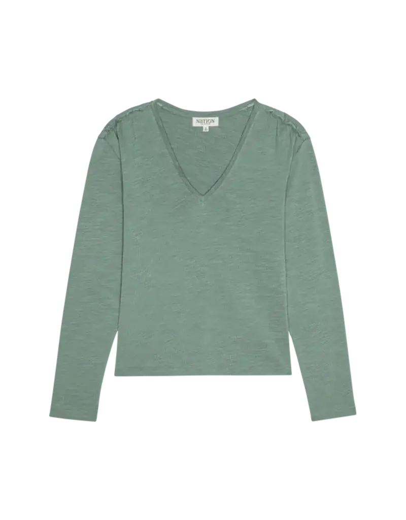 Nation Los Angeles Remi V-Neck Top