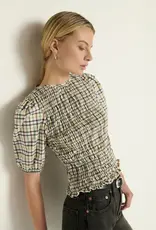 Nation Los Angeles Brinley Smocked Top