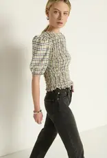 Nation Los Angeles Brinley Smocked Top