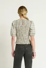 Nation Los Angeles Brinley Smocked Top