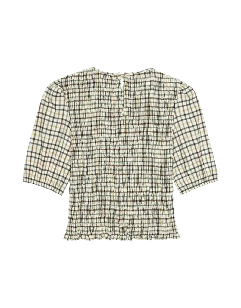 Nation Los Angeles Brinley Smocked Top