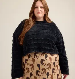 Hilary Macmillan Knit Crop Sweater