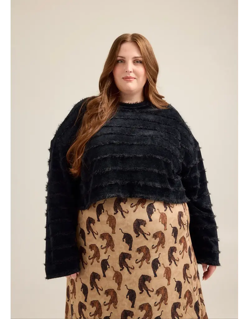 Hilary Macmillan Knit Crop Sweater