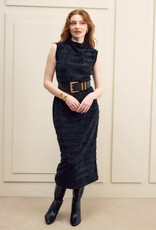 Hilary Macmillan Knit Turtleneck Dress