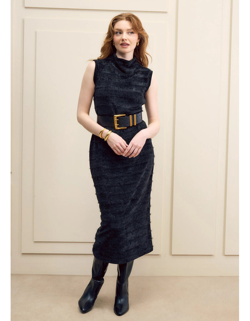 Hilary Macmillan Knit Turtleneck Dress