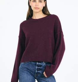 One Grey Day Annika Cashmere Crewneck