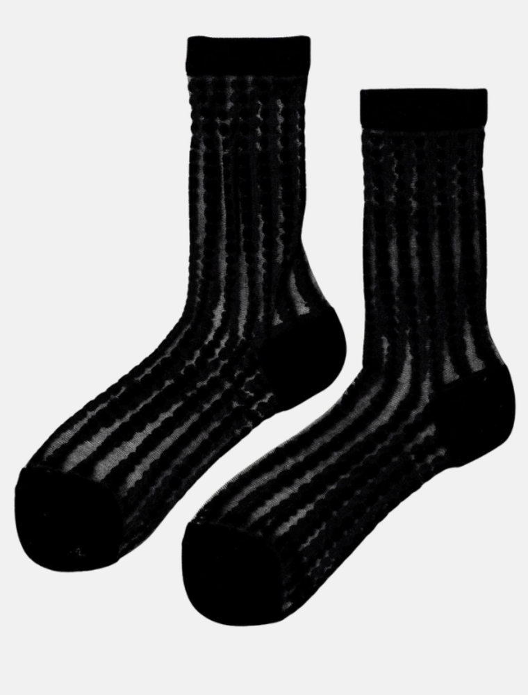 XS Unified Sheer Bubbles Socks