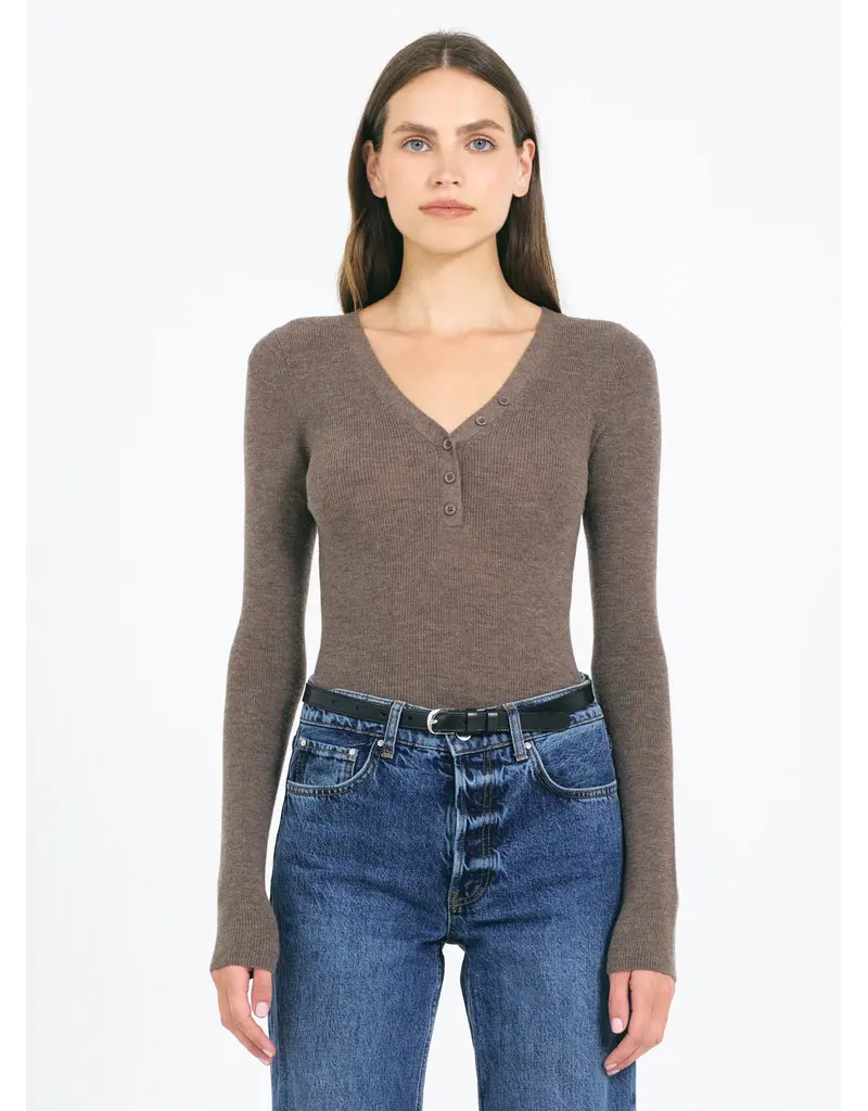 One Grey Day Bristol Merino Henley