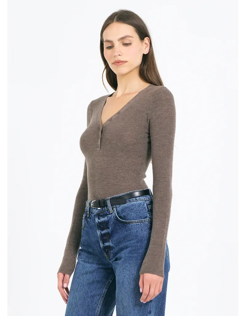 One Grey Day Bristol Merino Henley