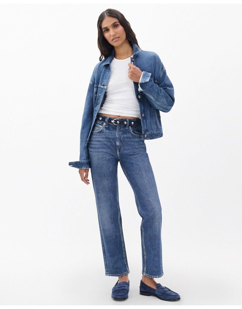 Rag & Bone Miramar Harlow Ponte Ankle Straight