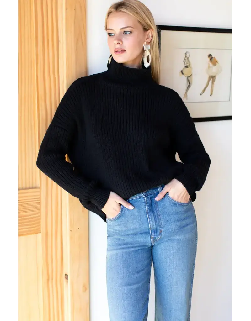 Emerson Fry Carolyn Funnel Neck Sweater