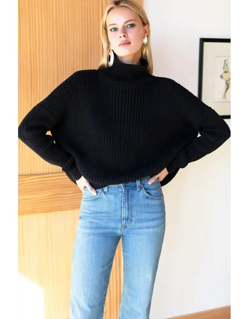 Emerson Fry Carolyn Funnel Neck Sweater