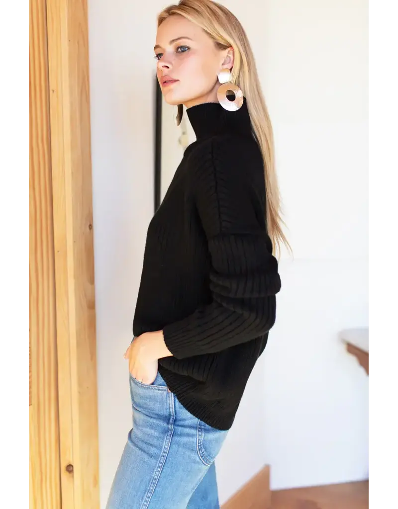 Emerson Fry Carolyn Funnel Neck Sweater