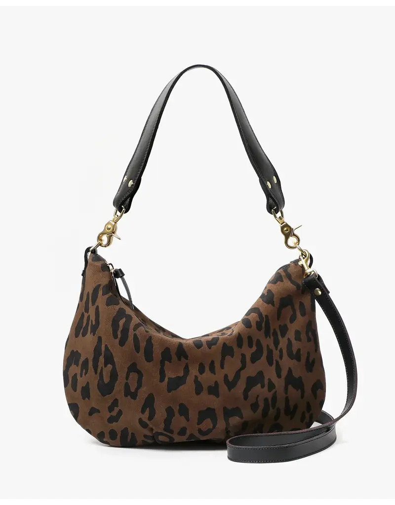 Clare V. Moyen Messenger - Pablo Cat Suede