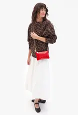 Clare V. Wallet Clutch w/ Tabs - Pucker Patent