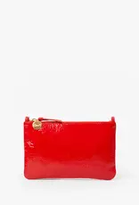 Clare V. Wallet Clutch w/ Tabs - Pucker Patent