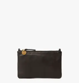 Clare V. Wallet Clutch w/ Tabs - Italian Nappa