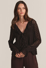 Velvet Natalie Stretch Lace Top