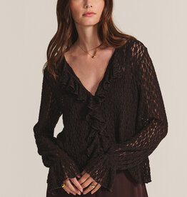 Velvet Natalie Stretch Lace Top