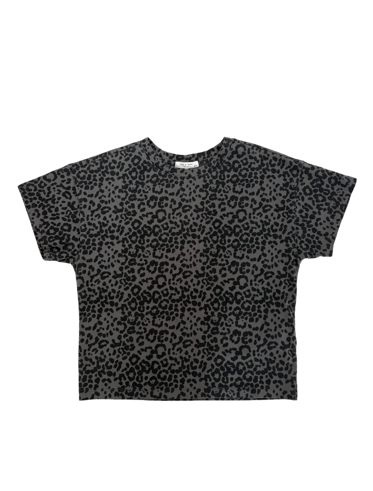 Rag & Bone Leopard Kelly Boxy Tee